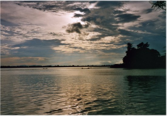 Mekong River Sunset